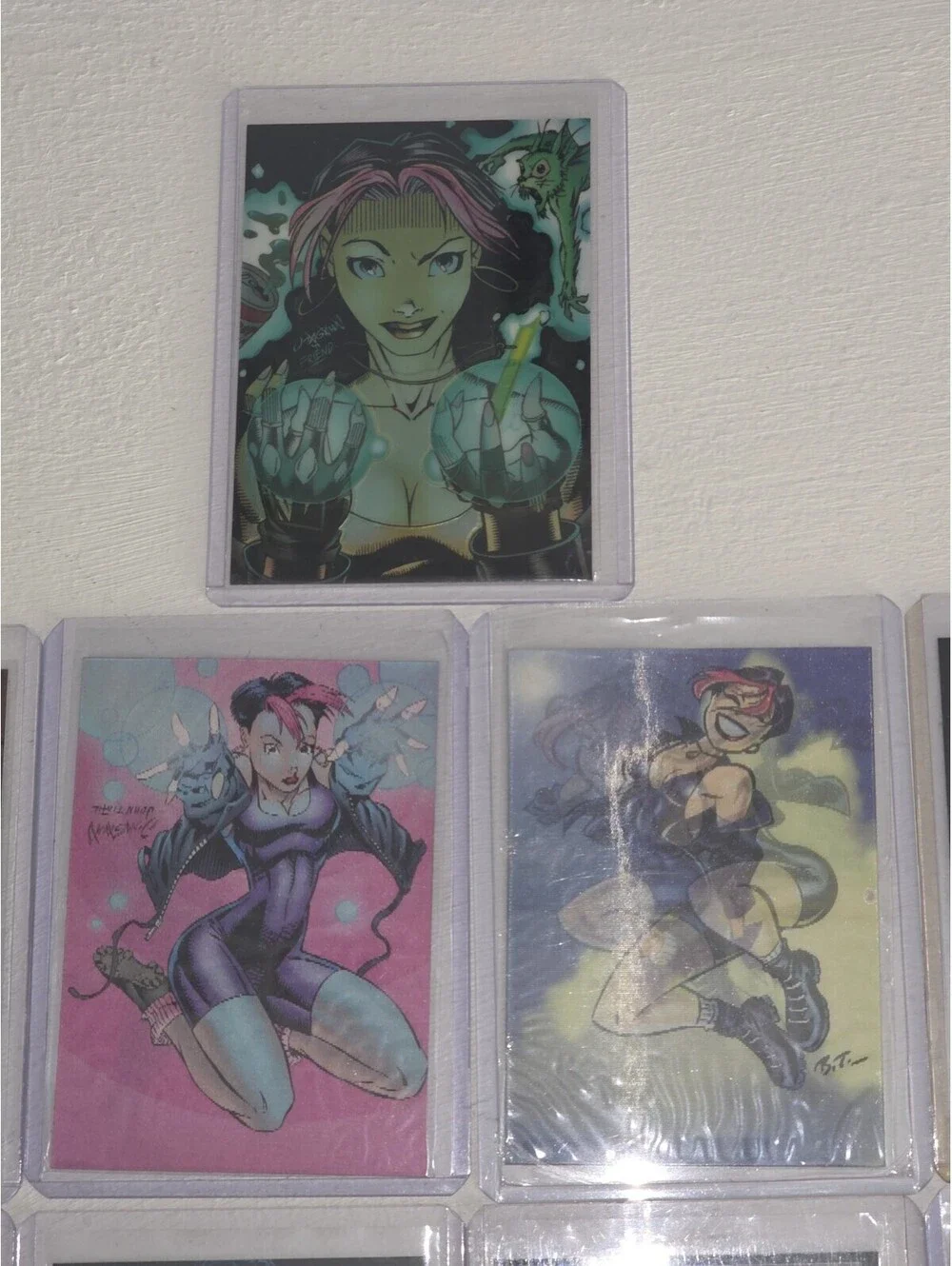 VTG Gen 13 Chromium Variant Covers & Freefall Lenticular SP Chase Card Lot